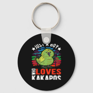 Llavero Camiseta Ama Kakapos Loro de Nueva Zelanda Ka