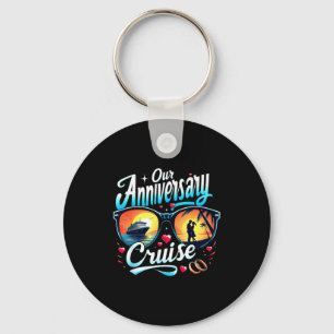 Llavero Camiseta Aniversario Crucero Parejas Románticas Co