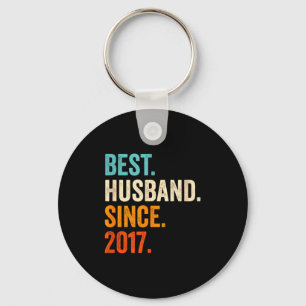Llavero Camiseta Años Esposo Desde 2017 8º Boda