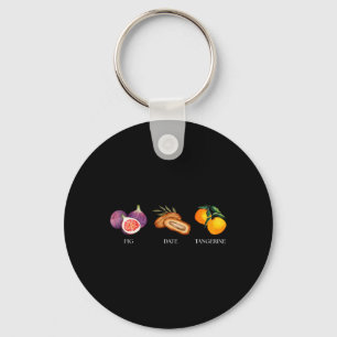 Llavero Camiseta Anti Trump Fruta Sutil Higo Fecha Mandari