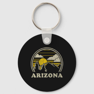 Llavero Camiseta Arizona Az Vintage Senderismo Montañas Te