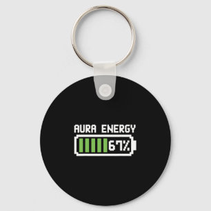 Llavero Camiseta Aura Energy 67 Funny Meme Seis Siete 6 7