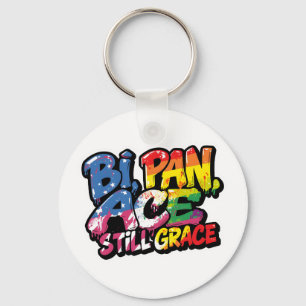 Llavero Camiseta Bi Pan Ace Still Grace   Citas Divertidas