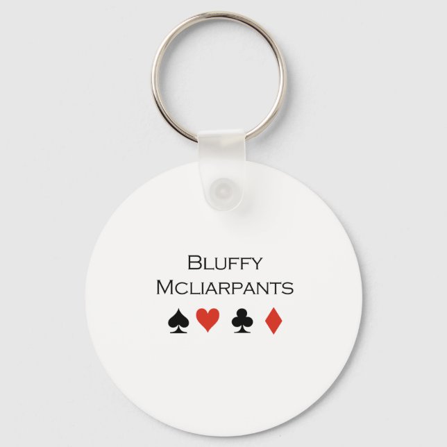 Llavero Camiseta Bluffy Mcliarpantalones (Anverso)