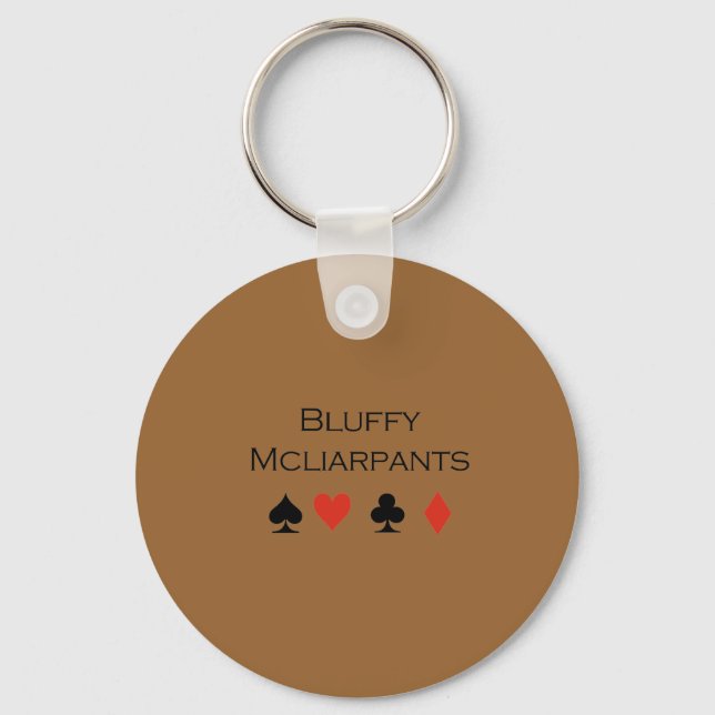 Llavero Camiseta Bluffy Mcliarpantalones (Anverso)
