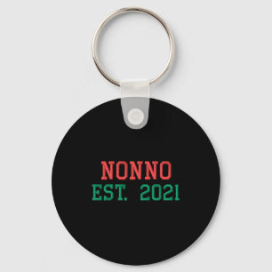 Llavero Camiseta bordada Nonno Est 2021