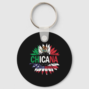 Llavero Camiseta Chicana Hombres Mujeres Niños Chicos Mexi