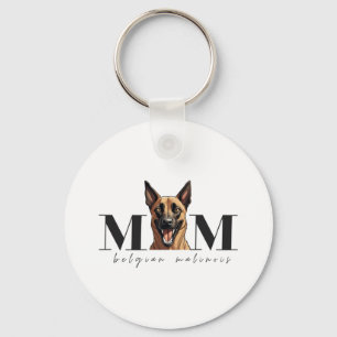 Llavero Camiseta clásica de Perro Mom MALINOIS