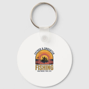 Llavero Camiseta Compañeros de Pesca Padre Hija para Toda