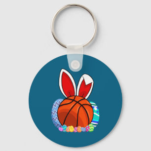 Llavero Camiseta Conejo Huevo de Pascua Baloncesto