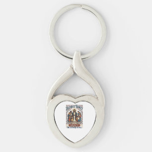 Llavero Camiseta cristiana de familia mezclada de Jesús