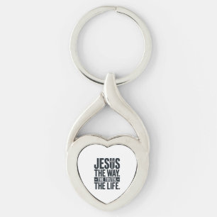 Llavero Camiseta Cristiana Jesús El Camino La Verdad La Vi