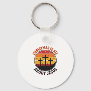 Llavero Camiseta cristiana navidad Jesús puesta del sol cr