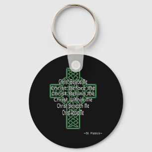 Llavero Camiseta Cruz Celta Oración de San Patricio Cristi