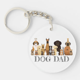 Llavero Camiseta DAD Perro Amigo Perro Mascota Animal