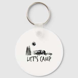 Llavero Camiseta de acampada Camping Camper 5ta Rueda Rv V
