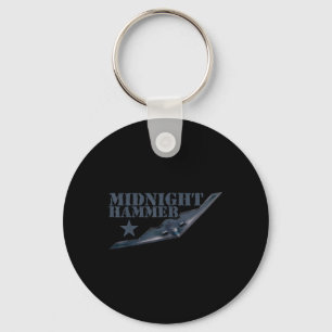 Llavero Camiseta de avión furtivo B-2 Operación Martillo d