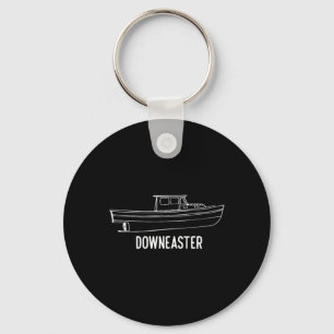 Llavero Camiseta de barco de pesca de langosta Downeaster 