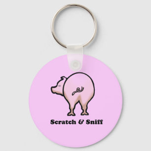 Llavero Camiseta de bebé Scratch y Sniff