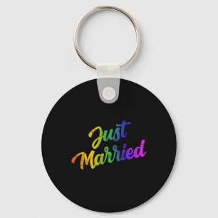 Llavero Camiseta de boda para despedida de soltero LGBTQ N