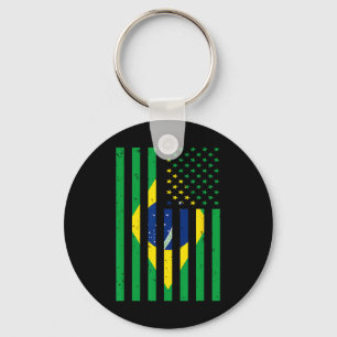 Llavero Camiseta de Brasil Jersey de Fútbol de Brasil Usa