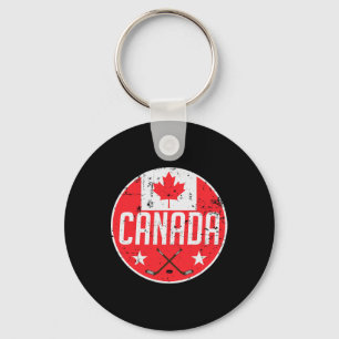 Llavero Camiseta de Canadá de Hockey sobre Hielo partidari