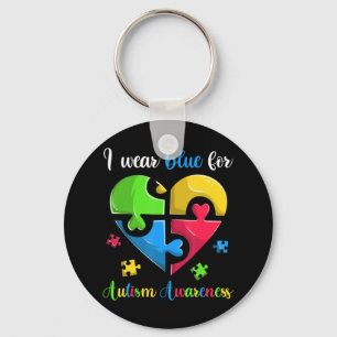 Llavero Camiseta De Conciencia De Autismo Graciosa Para Ho