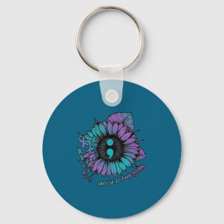 Llavero Camiseta de Conciencia de Prevención del Suicidio