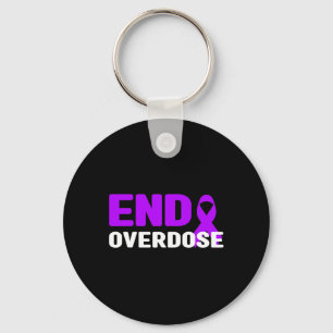 Llavero Camiseta de Conciencia Fin de Sobredosis - Adicció