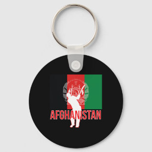Llavero Camiseta de críquet de Afganistán - Afganistán equ