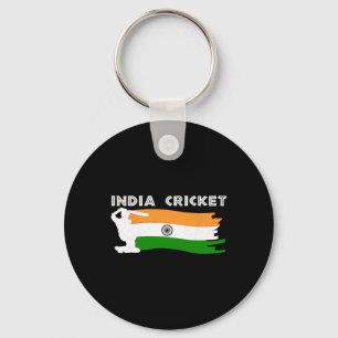 Llavero Camiseta de críquet de la India con regalo de la b