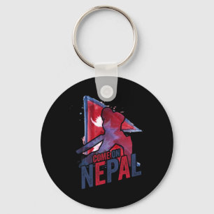 Llavero Camiseta de críquet de Nepal partidario de la band