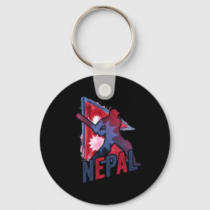 Llavero Camiseta de críquet de Nepal partidario de la band