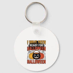 Llavero Camiseta De Cubeta De Dulces De Halloween Lista Vi