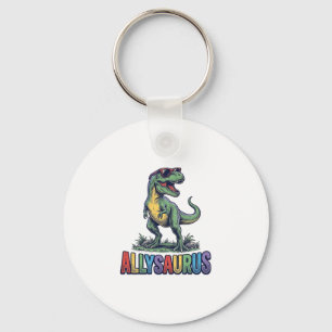 Llavero Camiseta de diseño de gafas de sol de dinosaurio v