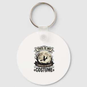 Llavero Camiseta de disfraz de bruja de Halloween para Lab