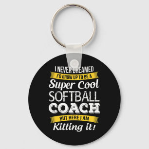 Llavero Camiseta de entrenador de Softll Gracias Apreciaci