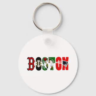 Llavero Camiseta de equipos deportivos oficiales de Boston