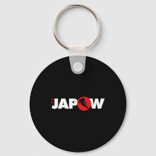Llavero Camiseta de esquí de Japón Japow Powder Esquí Band