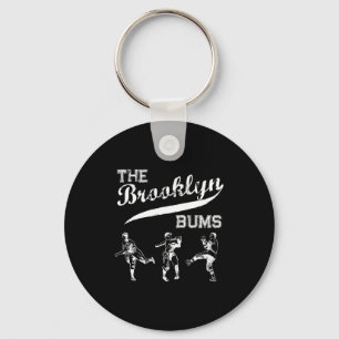 Llavero Camiseta de fanático de béisbol de Brooklyn Bums N