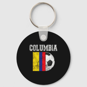 Llavero Camiseta de fútbol Columbia Flag 