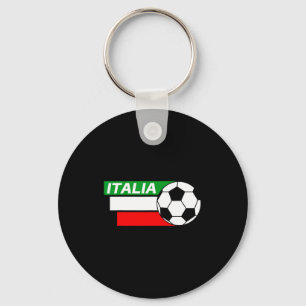 Llavero Camiseta de fútbol de Italia Colores de la bandera