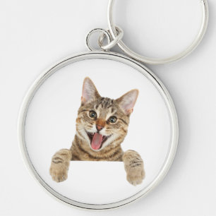 Llavero Camiseta de gato divertida
