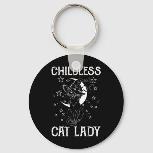 Llavero Camiseta De Gato Sin Niñas Para Mujeres De Hallowe