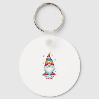 Llavero Camiseta de Gnome Unicornio Familia Grupo de Navid