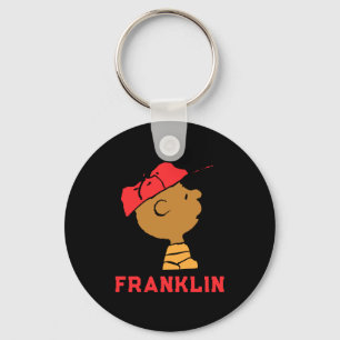 Llavero Camiseta de gorra de béisbol de Franklin de Peanut