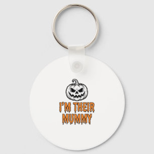 Llavero Camiseta de grabado vintage de calabaza momia de H