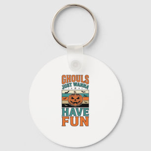 Llavero Camiseta de Halloween de fantasmas antiguos que so