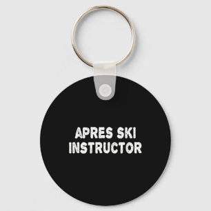 Llavero Camiseta de instructor de après ski para mujeres y