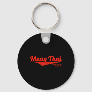 Llavero Camiseta de Kickboxing Muay Thai Distorsionada, Mm